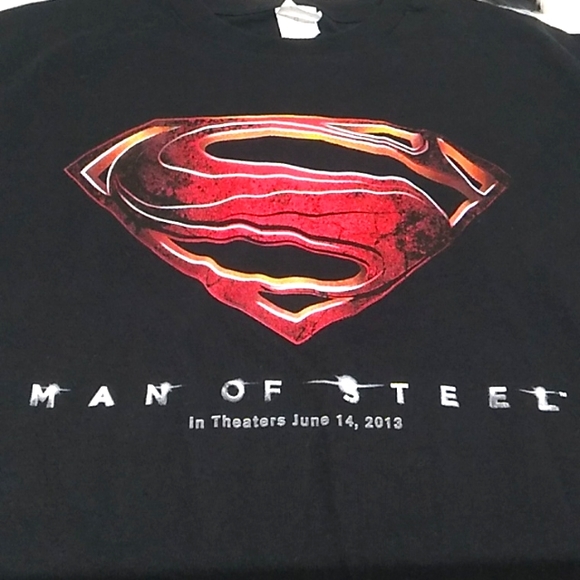 SALE! NWOT Vintage Man Of Steel Promo In Theaters June 14 2013 Tee Twizzlers - Picture 10 of 10